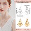 Beebeecraft 40Pcs 2 Colors Rack Plating Alloy Charms FIND-BBC0003-40-2