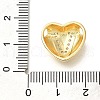 Rack Plating Brass Micro Pave Cubic Zirconia Pendants KK-I722-04G-V-3