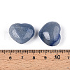 Natural Blue Aventurine(Dyed & Heated) Heart Love Stone G-S299-118-01-3
