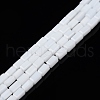 Opaque Solid Color Glass Beads Strands GLAA-N052-03-A18-1