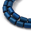 Electroplated Synthetic Non-magnetic Hematite Beads Strands G-Z032-I02-10E-3