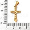 201 Stainless Steel Pendants STAS-U053-07E-G-3
