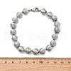 304 Stainless Steel Link Chain Bracelets for Women Men BJEW-R018-13P-5