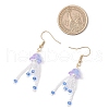 304 Stainless Steel Dangle Earrings EJEW-MZ00454-03-3