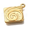 Ion Plating(IP) 304 Stainless Steel Pendants STAS-P371-020G-2
