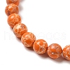 Synthetic Imperial Jasper Dyed Beads Strands G-P507-01A-05-4