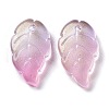Baking Paint Glass Pendants EGLA-M027-02A-01-2