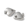 304 Stainless Steel Pendants STAS-I330-006P-2