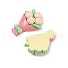 Mother's Day Opaque Resin Cabochon CRES-E003-03-2