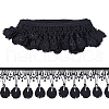 AHADERMAKER 7.5 Yards Milk Fiber Lace Trim OCOR-GA0001-99-1