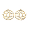 Brass Pendants KK-I010-10C-3