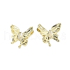 Rack Plating Brass Micro Pave Cubic Zirconia Cuff Earring EJEW-C086-11G-1
