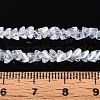 Electroplate Imitation Jade Glass Beads Strands GLAA-N023-4mm-01-4