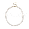 Mother's Day Jewellery Natural Pearl Beaded Necklaces for Women NJEW-JN04107-01-1