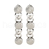 Non-Tarnish 304 Stainless Steel Stud Earrings EJEW-S229-10P-1