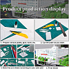 BENECREAT 6Sheets 2 Colors ABS Plastic Plates KY-BC0001-21-5
