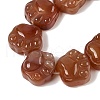 Natural Red Agate Beads Strands G-M108-A07-01-3
