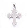 Tarnish Resistant 304 Stainless Steel Pendants STAS-H469-29P-2