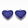 201 Stainless Steel Enamel Charms STAS-N088-12-3