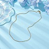Brass Twisted Link Chain Necklaces NJEW-JN04866-2