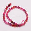 Natural Agate Bead Strands G-G882-8mm-C01-5-2