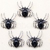 Natural Obsidian Pendants PW-WG35787-25-1