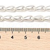 Electroplate Shell Pearl Beads Strands BSHE-G010-4x7mm-01-4
