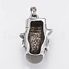 304 Stainless Steel Pendants STAS-H435-103-2