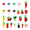 Handmade Lampwork Beads and Pendants LAMP-TA0002-03-3