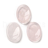 Mother's Day Gifts Natural Rose Quartz Oval Worry Stone G-R487-01C-1