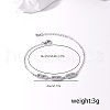 Brass Oval Link Bracelets GZ7697-4