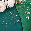 Unicraftale 140Pcs 7 Styles 304 Stainless Steel Connector Charms STAS-UN0060-49-4