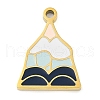 304 Stainless Steel Pendants STAS-F315-05G-1