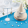 Beebeecraft 40Pcs 2 Styles Natural Cultured Freshwater Pearl Connector Charms FIND-BBC0003-10-4