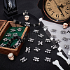 SUNNYCLUE 30Pcs Alloy Rhinestone Slide Charms FIND-SC0010-35-4