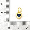 Brass Micro Pave Cubic Zirconia Pendants KK-H204-01G-01-3