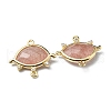 Natural Strawberry Quartz Links CE-L022-B10-3