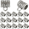 SOFPLATE 160Pcs Tibetan Style Alloy Tube Bails FIND-SP0001-79-1