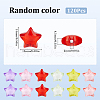 SOFPLATE 120Pcs Transparent Acrylic Beads TACR-SP0001-11A-2