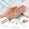 Rack Plating Adjustable Brass Slider Bracelets YS-TAC0001-13G-4