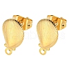 304 Stainless Steel Stud Earring Findings EJEW-D081-02A-G-1