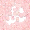 Frosted Transparent Acrylic Beads OACR-F013-12B-1