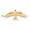 304 Stainless Steel Pendants STAS-T065-68G-1