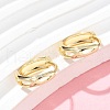 Hollow Brass Hoop Earrings EJEW-Z102-10G-3