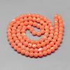 Drawbench Glass Beads Strands DGLA-S115-8mm-L24-2