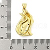 Real 18K Gold Plated Brass Micro Pave Cubic Zirconia Pendants KK-R159-36G-3