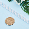 FIBLOOM 2 Strands Natural Rainbow Moonstone Beads Strands G-FI0001-08-5
