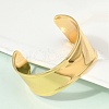 304 Stainless Steel Cuff Bangles for Women BJEW-Z097-10G-3