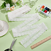 MAYJOYDIY US 5 Yards Cotton Flower Lace Ribbons OCOR-MA0001-28-4