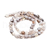 Natural Botswana Agate Beads Strands G-C179-A18-02-3